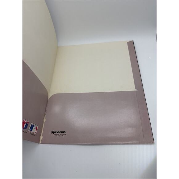 Topps 1989 Duo-Tang Sports Shots MLB Pocket Folder Danny Jackson Reds Baseball - Picture 2 of 6